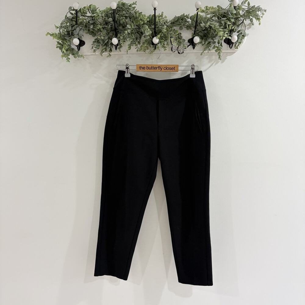 athleta endless high rise pant black athletic size 6 12 6006 hiking